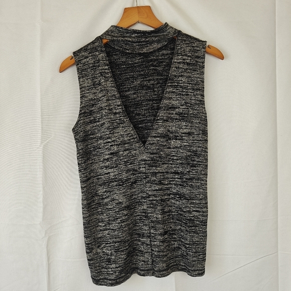 $115 Rag & Bone Jean Charley Space-dyed Cutout Tank Sz XS/TP - Picture 5 of 8